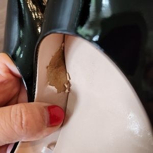 Kate spade black high heels size 6